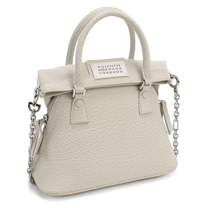 Maison Margiela  メゾンマルジェラ ハンドバッグ S56WG0081 P4455 H9677 レディース グレー Maison Margiela メゾンマルジェラ ハンドバッグ S56WG0081 P4455