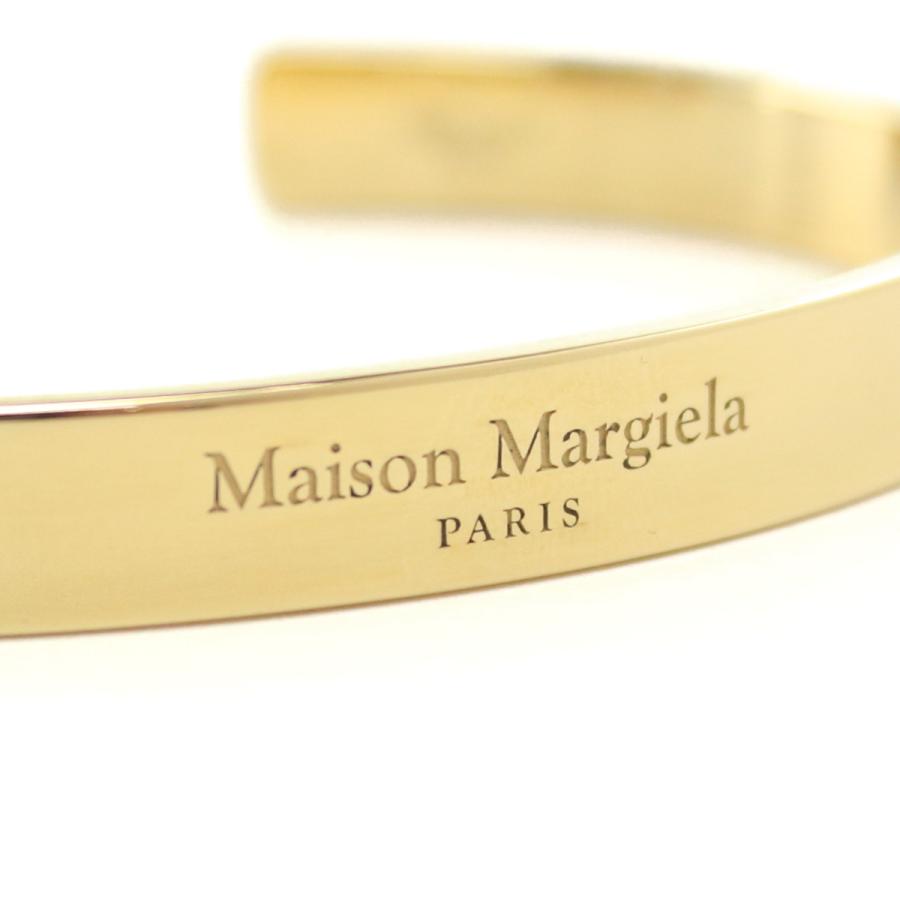 Maison Margiela メゾンマルジェラ バングル SM1UY0082 SV0158 950 レディース ゴールド 爆買の画像