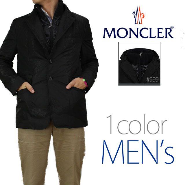 モンクレール MONCLER メンズダウンコート ARGENTRE 3092600-54005-999 ブラック :mon3092600a