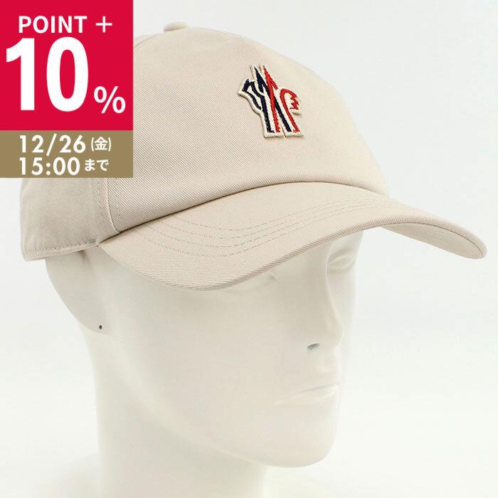 MONCLER ベージュ ベースボールキャップ MONCLER モンクレール ベース