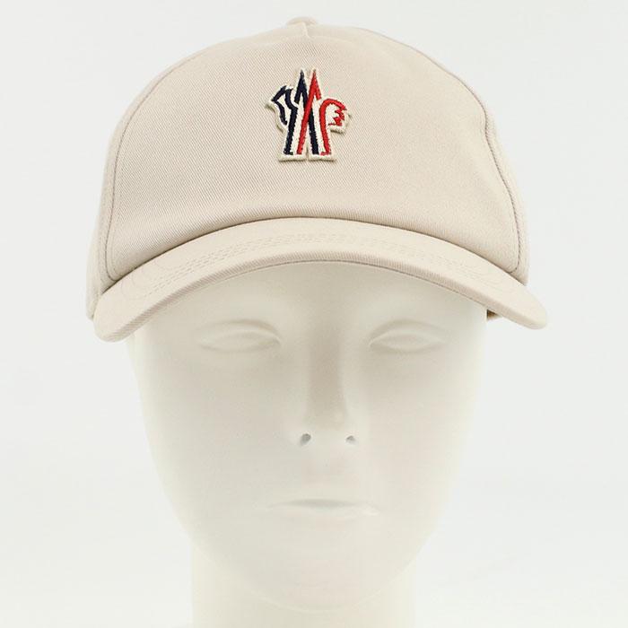 MONCLER モンクレール ベースボール キャップ ロゴ刺繍3B00003 04863 20Ｄ メンズ レディース ベージュ MONCLER（モンクレール） ベースボール キャップ ロゴ刺繍3B00003