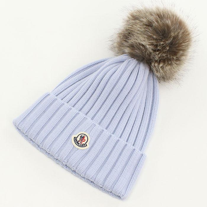MONCLER（モンクレール） ポンポン付き ニットキャップ 3B00064 A9327