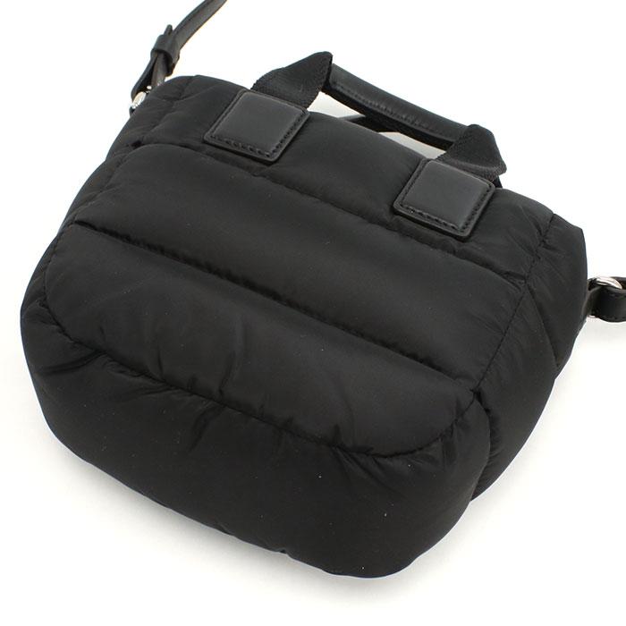 MONCLER モンクレール 2WAY ハンドバッグ キャラドック MICRO CARADOC 5L00004 M6275 999 レディース ブラック 爆買の画像