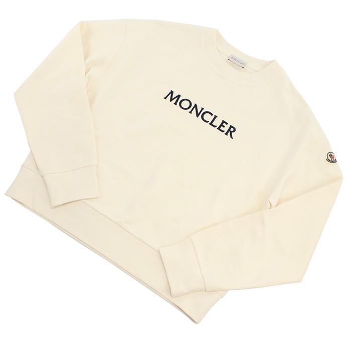 MONCLER モンクレール スウェット 8G00016 89A1K 037 レディース ホワイトの画像