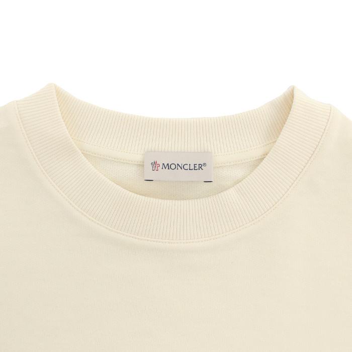 MONCLER モンクレール スウェット 8G00016 89A1K 037 レディース ホワイトの画像