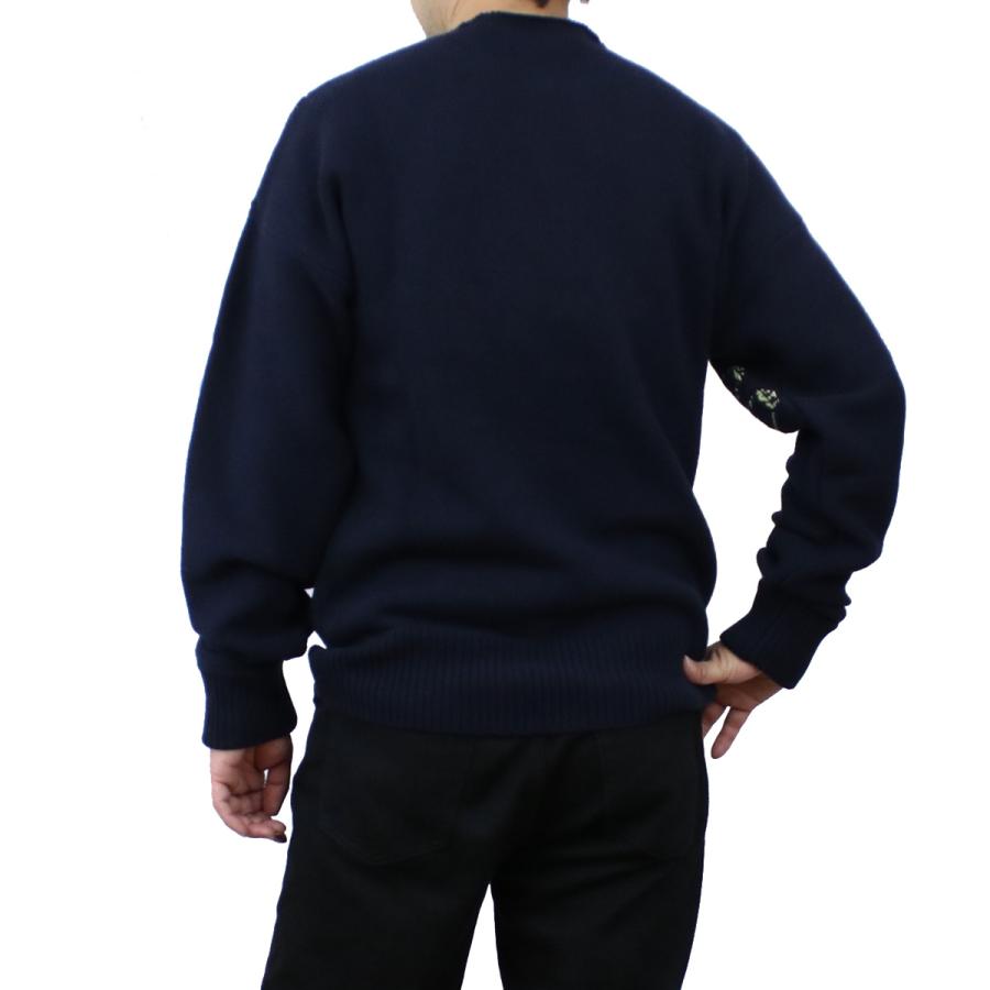 【父の日】MARNI マルニ ロゴ セーター ニット GCMG0263Q0 UFH463 INB79 メンズ ネイビー 爆買の画像