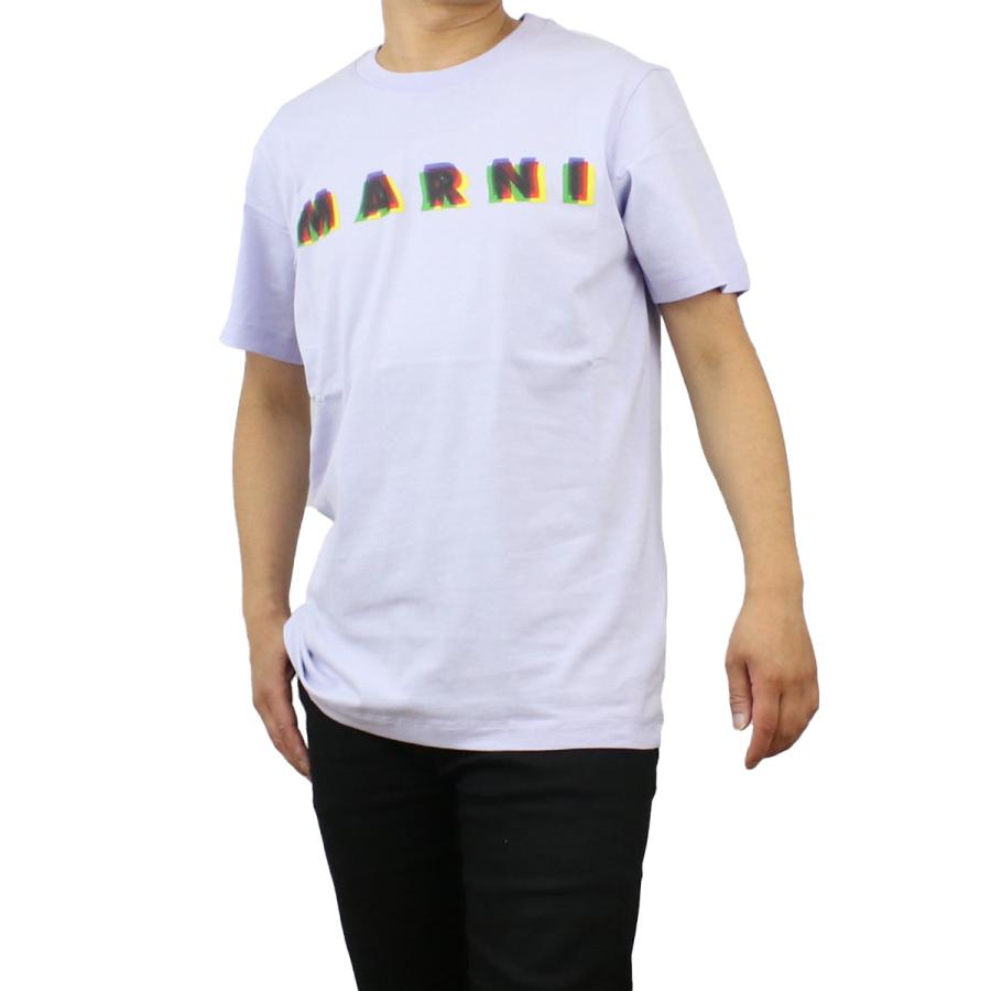 マルニ MARNI  メンズ−Ｔシャツ ブランド HUMU0198PE USCV16 MCC42 パープル系 ts-01 MARNI（マルニ） メンズ Tシャツ HUMU0198PE USCV16 MCC42 パープル系