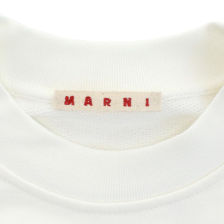 マルニ MARNI レディース−スウェット　ブランド　 FLJE0185P2　USCU88　LOW02 ホワイト系　apparel-01 apparel-w｜bighit｜04