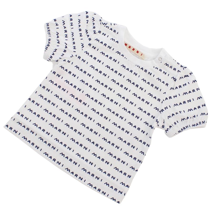 マルニ MARNI ベビー Tシャツ ブランド ロゴ M00702 M00NY 0M100 