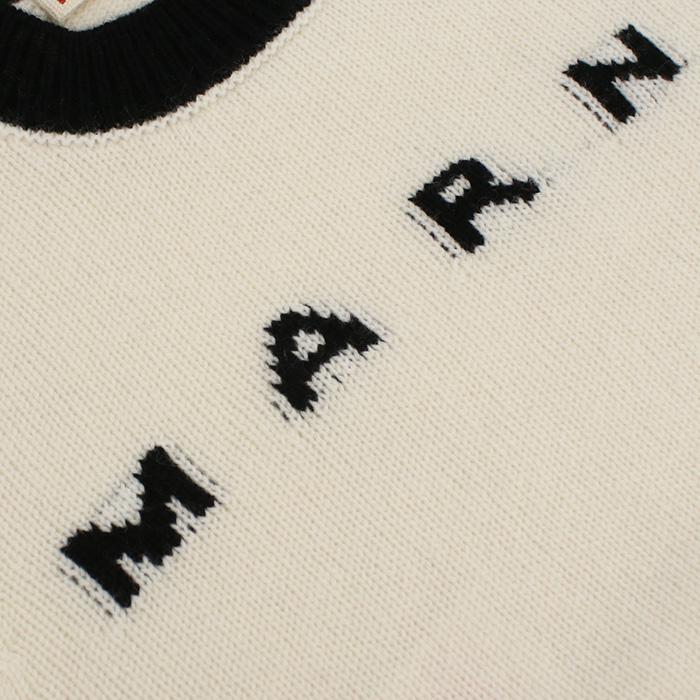 MARNI（マルニ） カラーブロック ニット セーター ロゴ キッズ 大人も