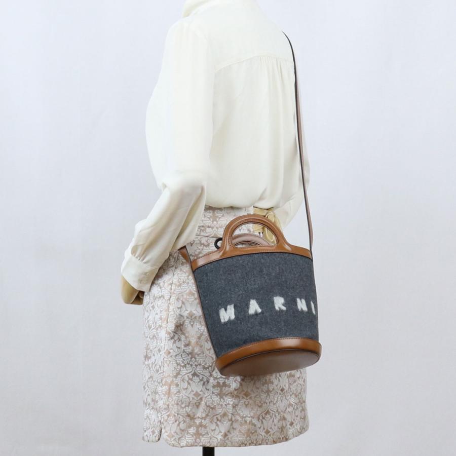 【国内発】マルニ MARNI バッグ SCMP0056Q4 P4915 ZO253 MARNI 斜め掛け ショルダー SCMP0056Q4 P4915 ZO253 グレー系