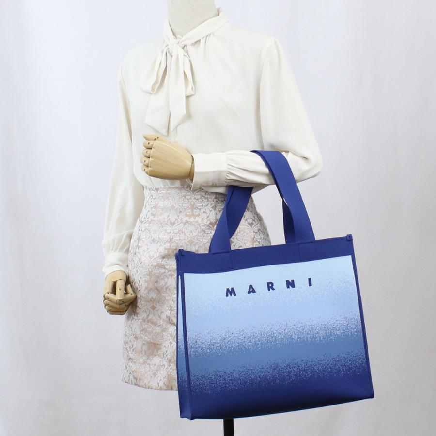 MARNI マルニ トートバッグ SHMP0076A5 P5506 ZO535 レディース ブルーの画像