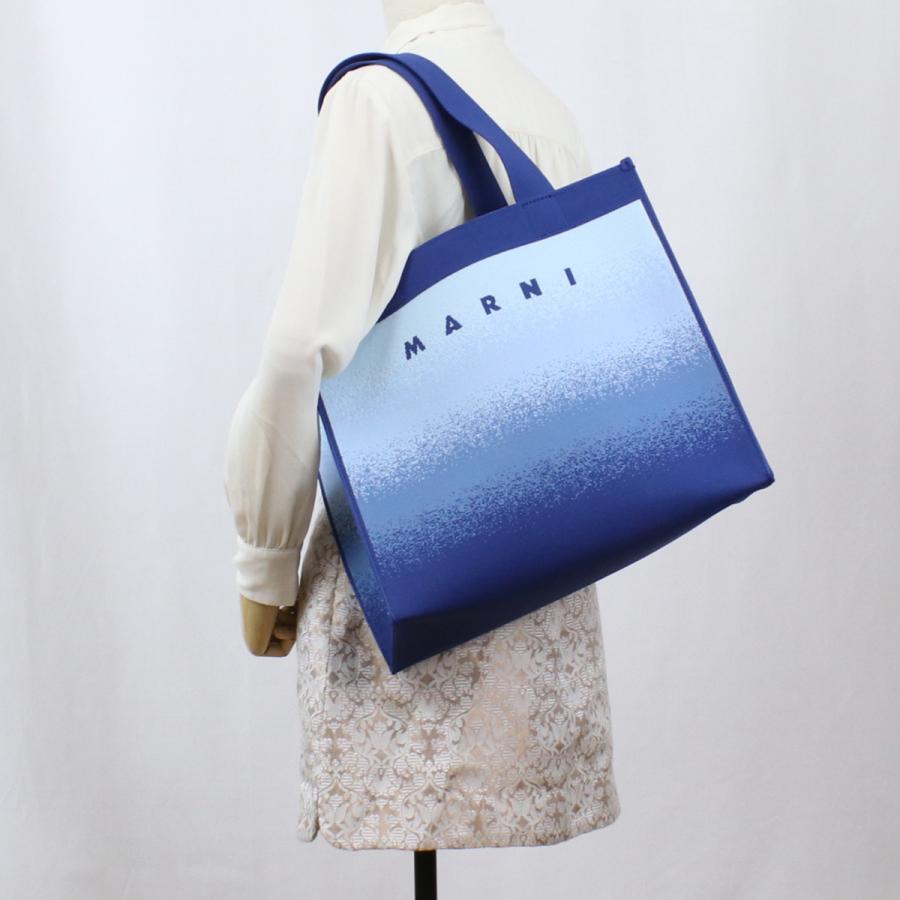 MARNI マルニ トートバッグ SHMP0076A5 P5506 ZO535 レディース ブルーの画像