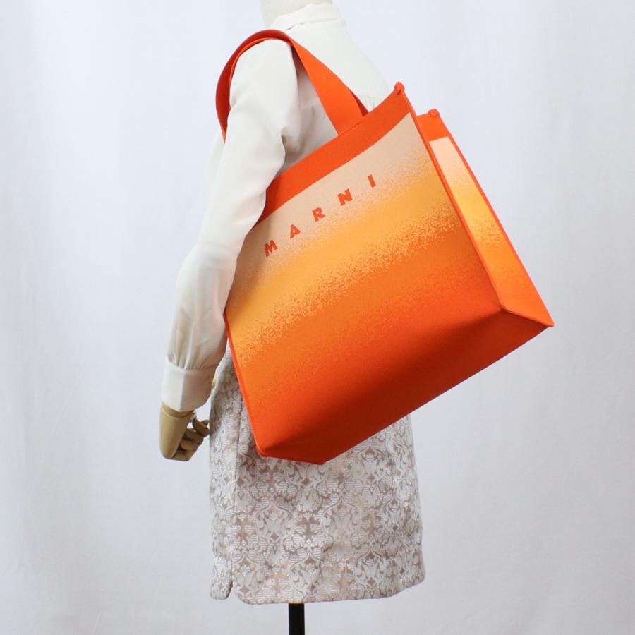 MARNI マルニ トートバッグ SHMP0076A5 P5506 ZO536 レディース オレンジの画像