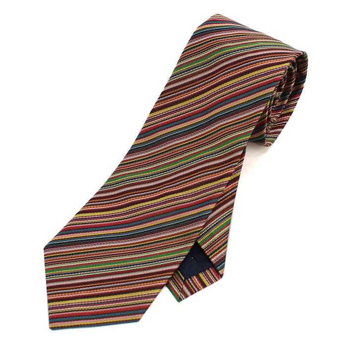 新品同様 Paul Smith ポールスミス ネクタイピンマルチカラー先端部回転 Paul Smith（ポール・スミス） ネクタイ M1A0TIE J41187 92 メンズ