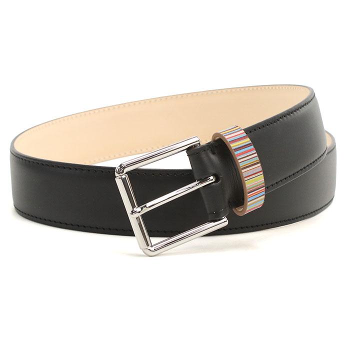 Paul Smith ポールスミス ベルト M1A4950 BMULKE 79A メンズ ブラック Paul Smith（ポール・スミス） ベルト M1A4950 BMULKE 79A メンズ
