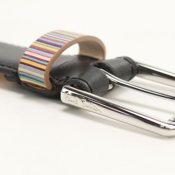 Paul Smith ポールスミス ベルト M1A4950 BMULKE 79A メンズ ブラック Paul Smith（ポール・スミス） ベルト M1A4950 BMULKE 79A メンズ