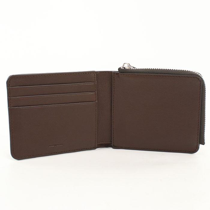 Paul Smith（ポール・スミス） 二折財布小銭入付き メンズ ブラウン