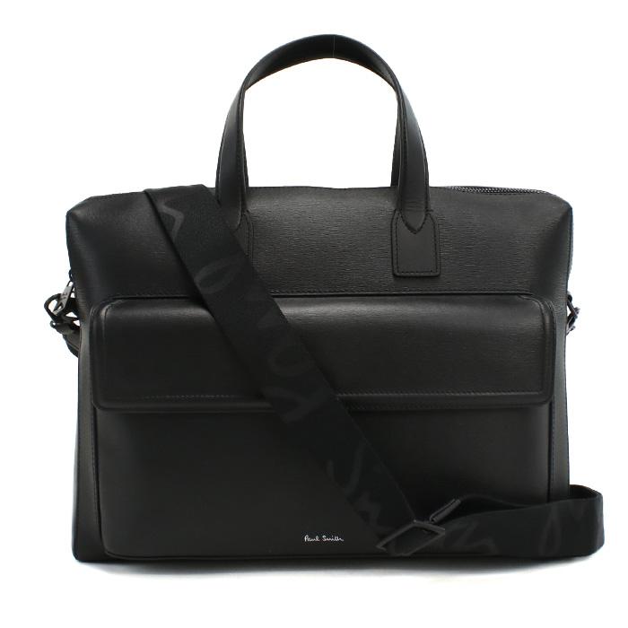 【父の日】Paul Smith ポールスミス ビジネスバッグ M1A8031 BSGRAI 79ブリーフケース メンズ ブラックの画像
