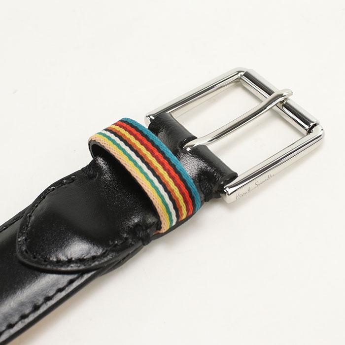 Paul Smith ポールスミス ベルト M1A8169 TSTKEE 79 メンズ ブラック Paul Smith（ポール・スミス） ベルト M1A8169 TSTKEE 79 メンズ