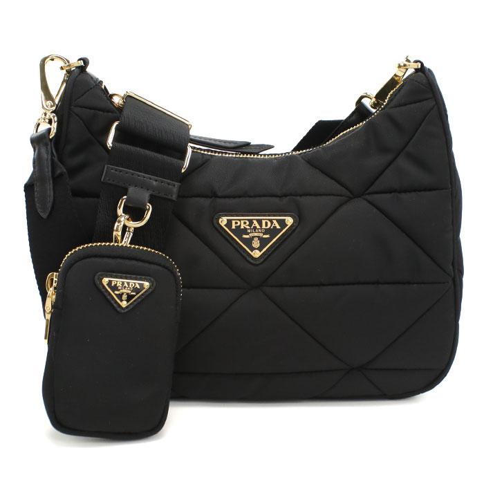 PRADA（プラダ） TESSUTO QUILTING ショルダーバッグ Re-Nylon 1BC151