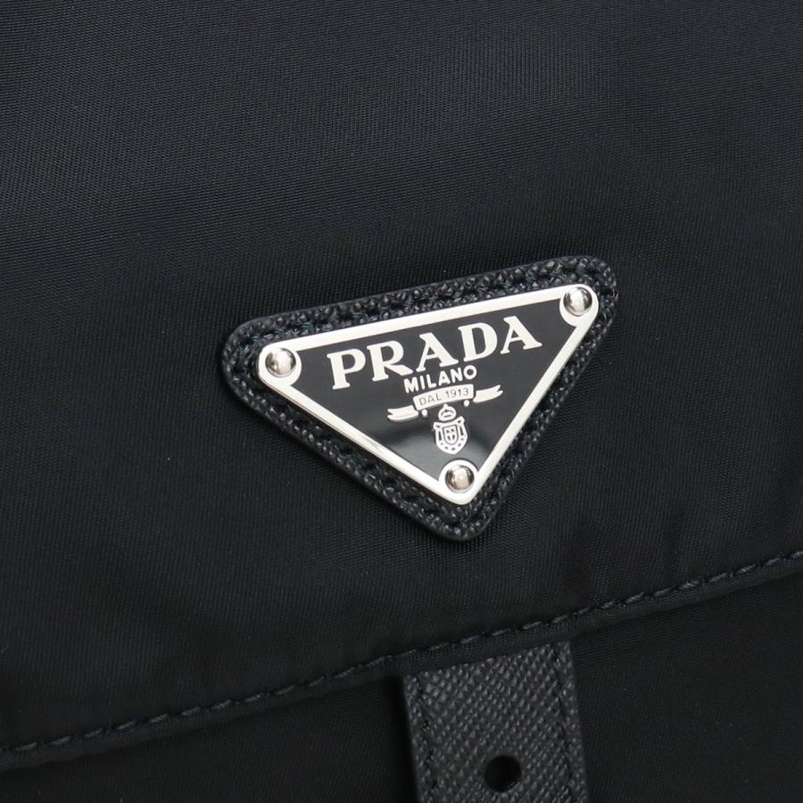 PRADA プラダ 斜め掛け ショルダーバッグ 1BD994 RV44 V B1M F0002 レディース ブラック 爆買_1