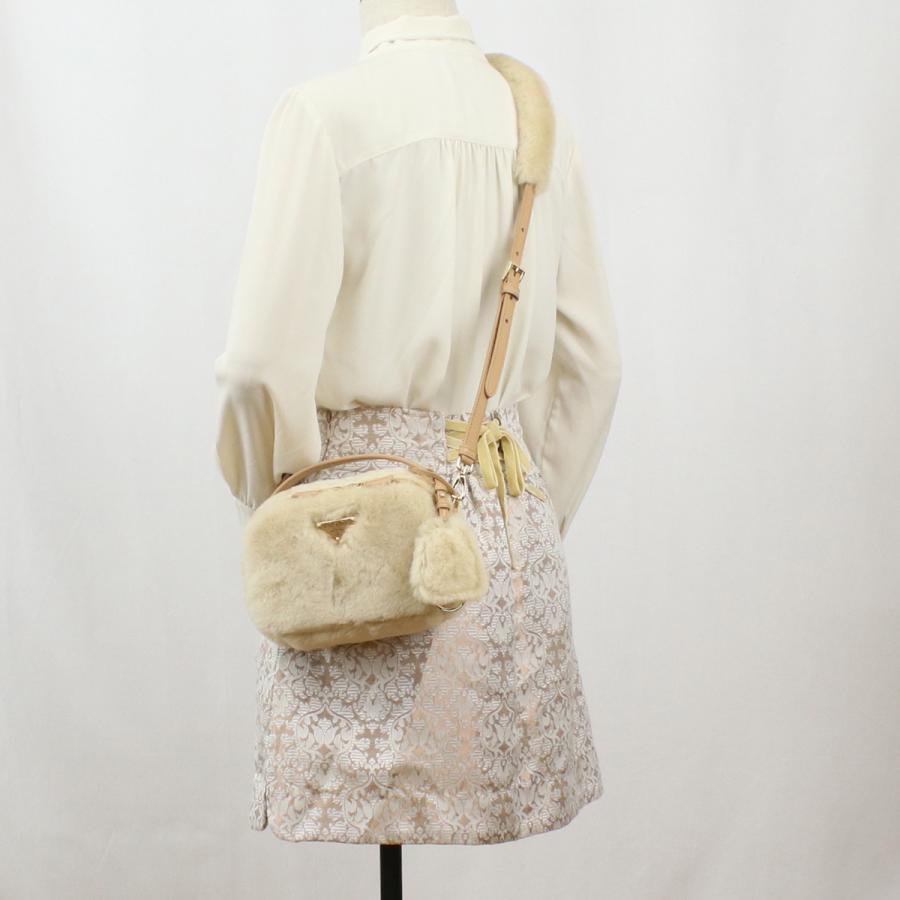 PRADA ショルダーバッグ 1BH208　2EC9 V OOO　F03KL PRADA（プラダ） PRADA 1BH208 2EC9 V OOO F03KL ECRU+NOISETTE