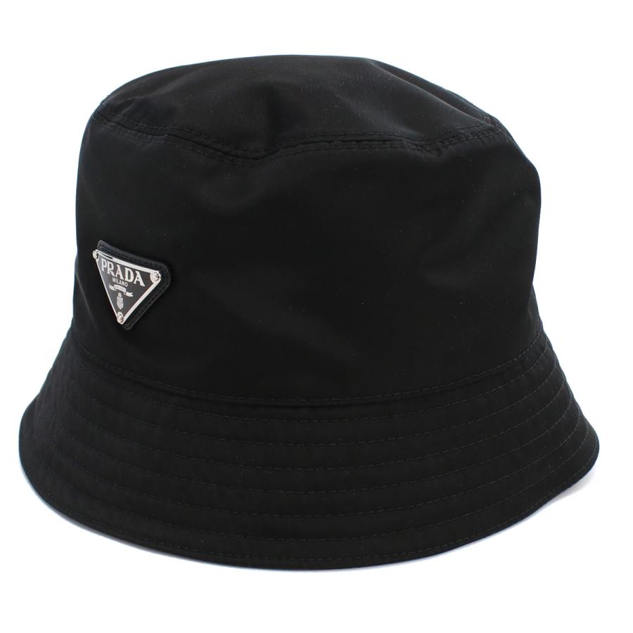 PRADA（プラダ） ハット 1HC137 2DMI F0002 レディース ブラック爆買