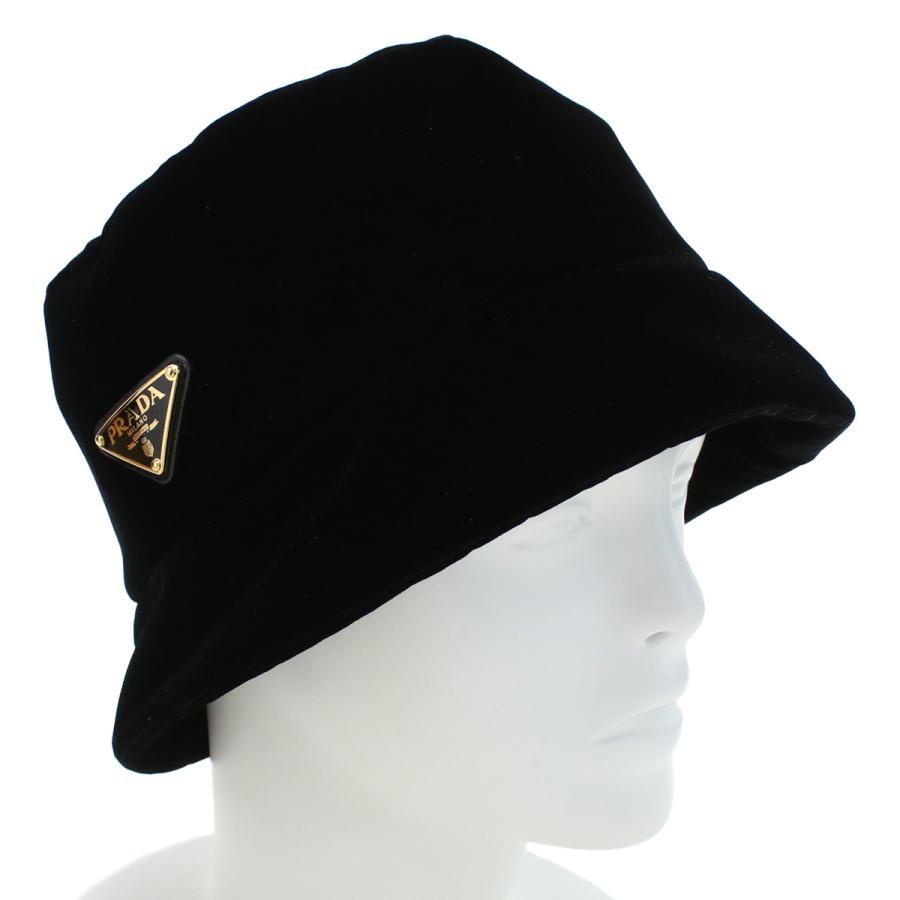 PRADA（プラダ） ハット 1HC137 068 F0002 レディース ブラック