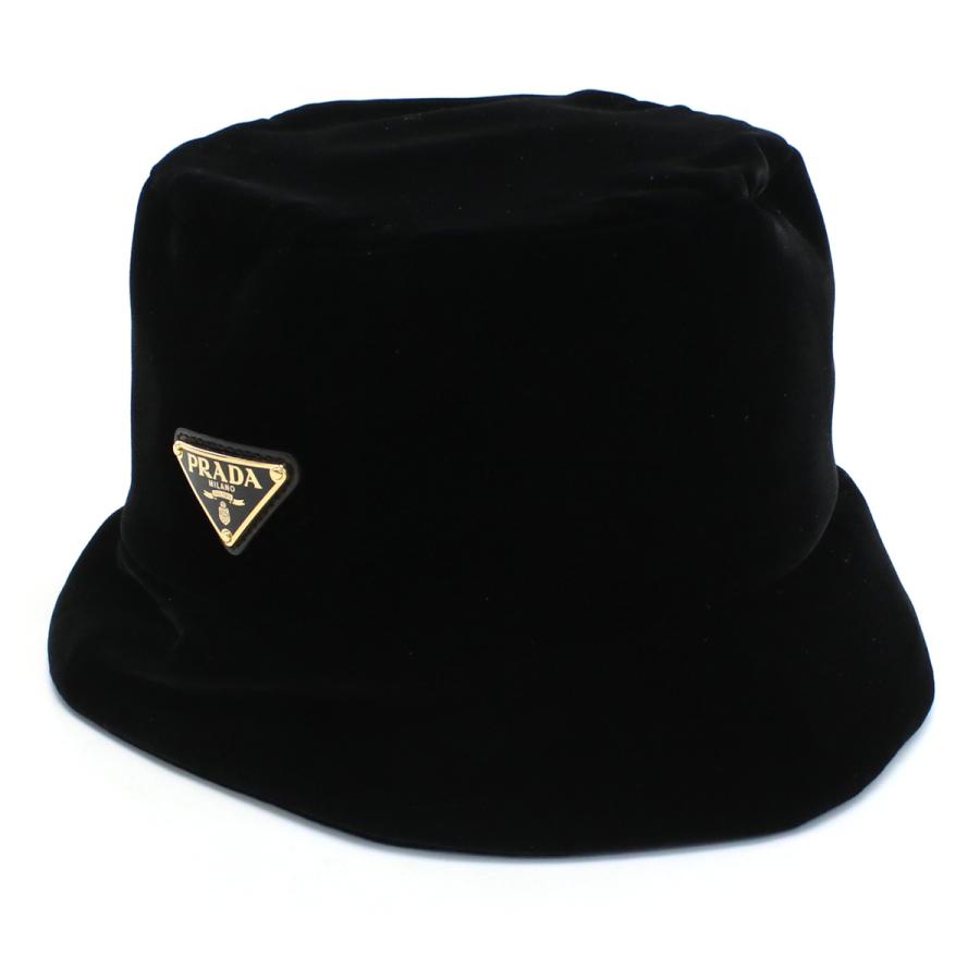 PRADA（プラダ） ハット 1HC137 068 F0002 レディース ブラック