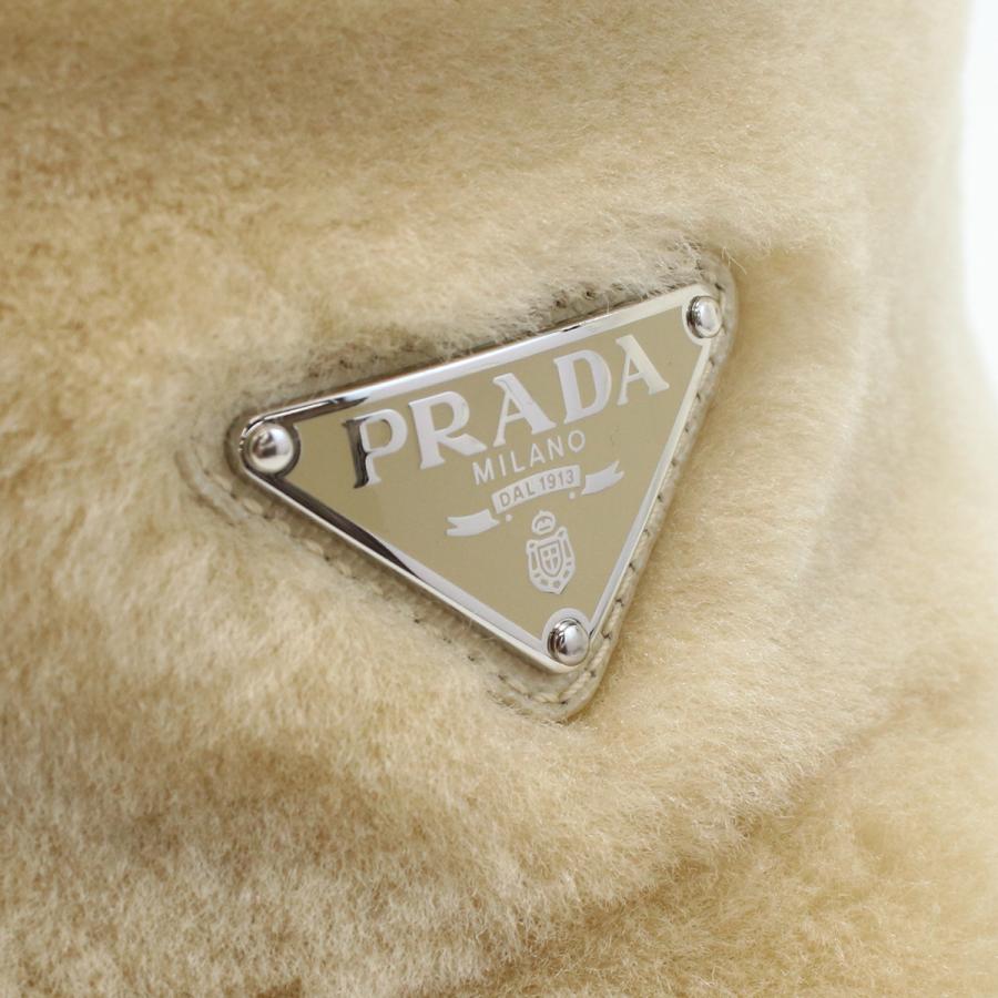 PRADA プラダ ハット 1HC137 2EC9 F0379 MONTONE ユニセックス ベージュの画像