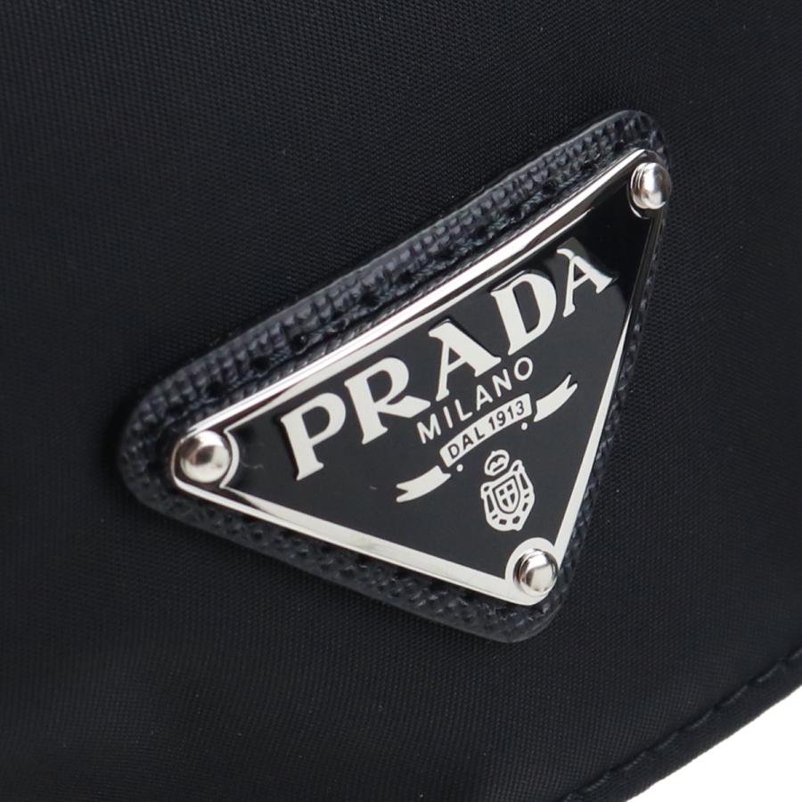 PRADA プラダ キャップ 1HC274 2DMI F0002 ユニセックス ブラックの画像