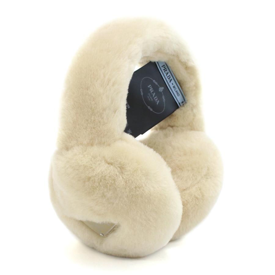 PRADA プラダ イヤーマフラー ブランド 1HP605 2EC9 F0379 ECRU 