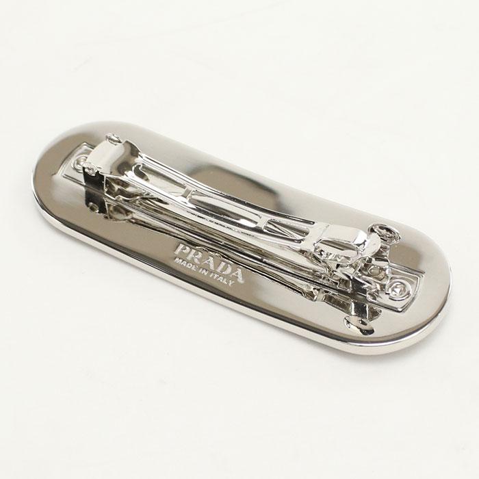 PRADA プラダ バレッタ 1IF022 2BA6 F0002 レディース ブラック 爆買の画像