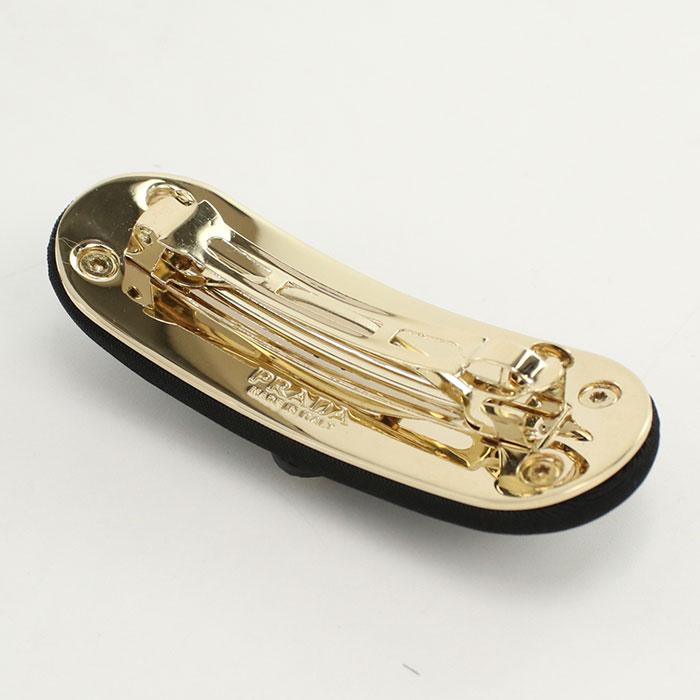 PRADA プラダ バレッタ 1IF129 2DMI F0632 レディース ブラック 爆買の画像