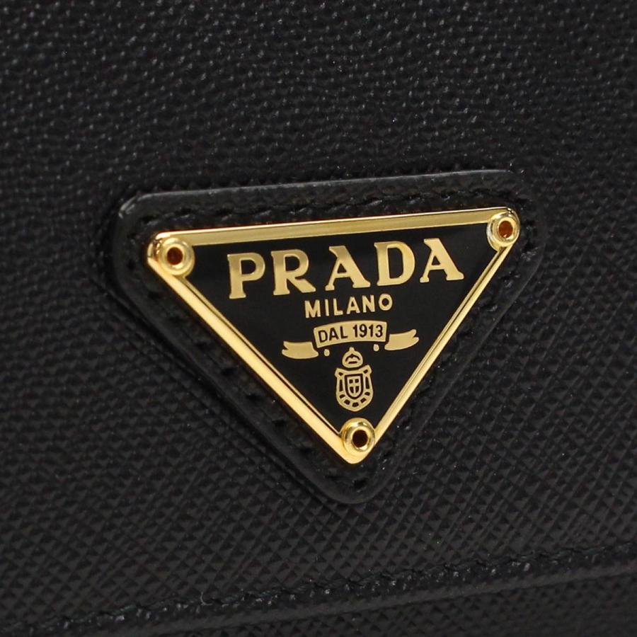 PRADA プラダ 長財布ニ折小銭入付き 1MH132 QHH F0002 レディース 爆買の画像