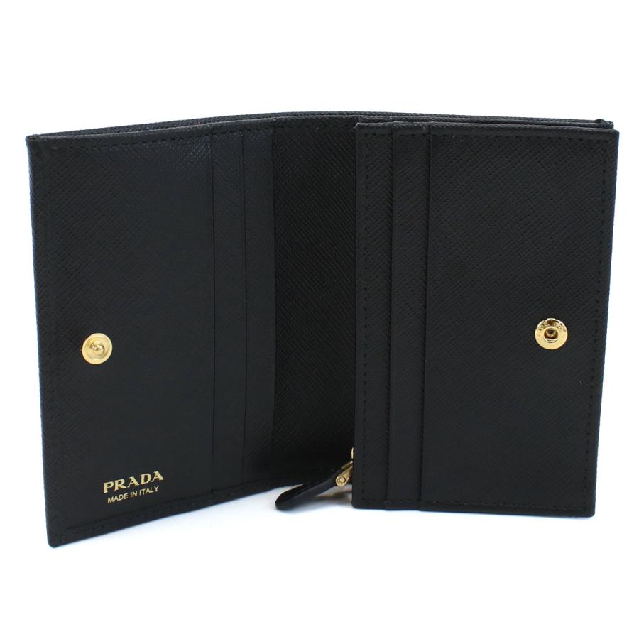 美品 PRADA 二つ折り財布 PRADA（プラダ） 二つ折り財布 小銭入付き 1MV021 QHH F0002