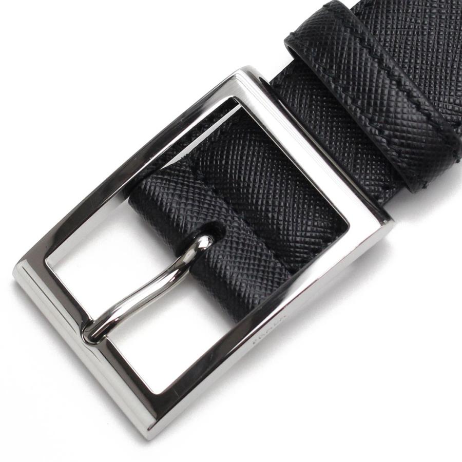 プラダ PRADA メンズ レザーベルト 2CC121 053 F0002 NERO ブラック プラダ PRADA メンズ レザーベルト 2CC121 053 F0002 NERO ブラック