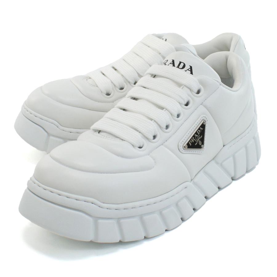 PRADA プラダ ローカット スニーカー メンズ 2EE386 2DL8 F0009 BIANCO 