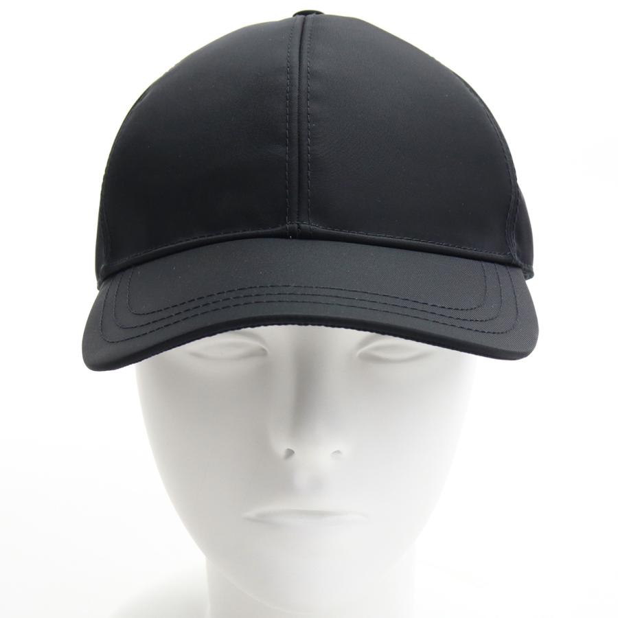 PRADA プラダ キャップ 2HC274 2DMI F0002 メンズ ブラックの画像
