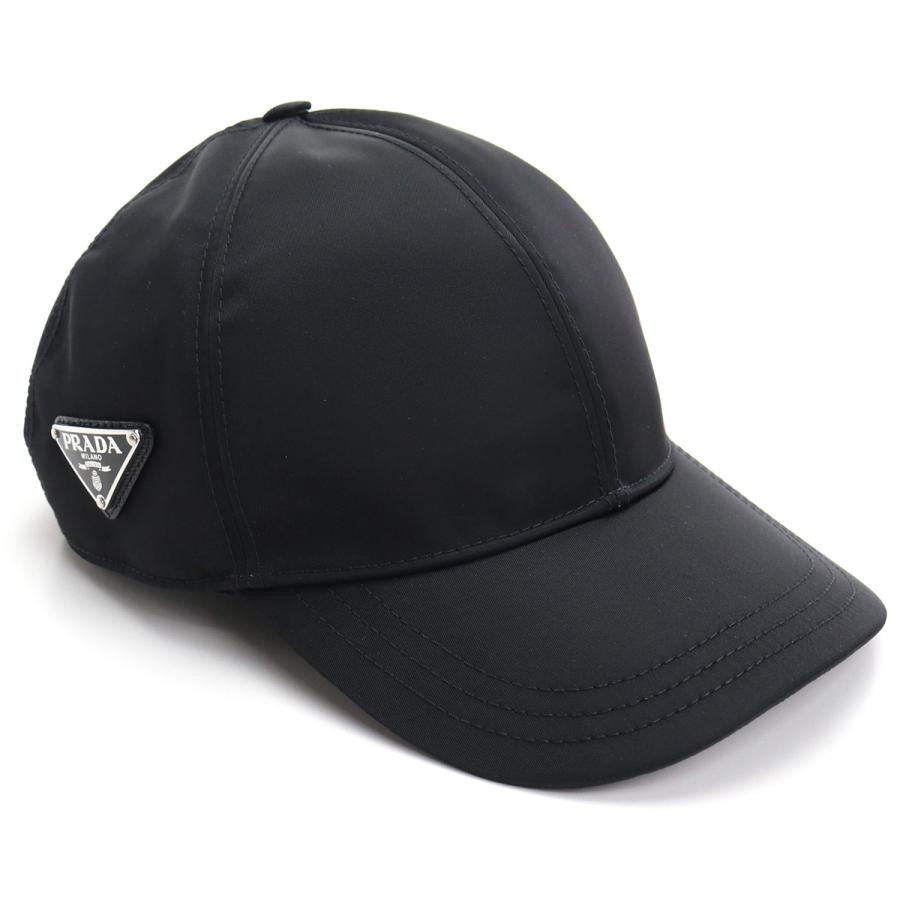 PRADA（プラダ） キャップ 2HC274 2DMI F0002 メンズ ブラック