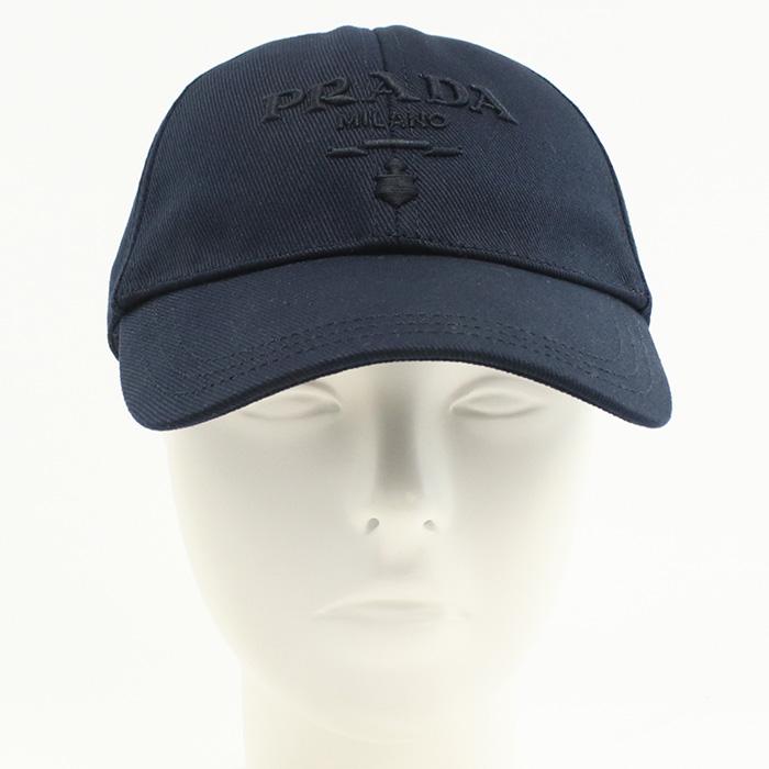 PRADA（プラダ） ドリル ベースボールキャップ 2HC274 2CXL F0008