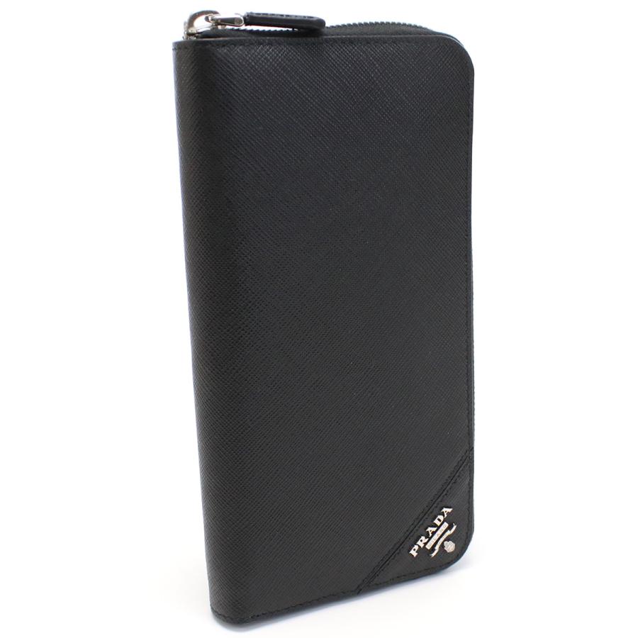 PRADA（プラダ） 長財布ラウンドファスナー 2ML317 QME F0002 メンズ