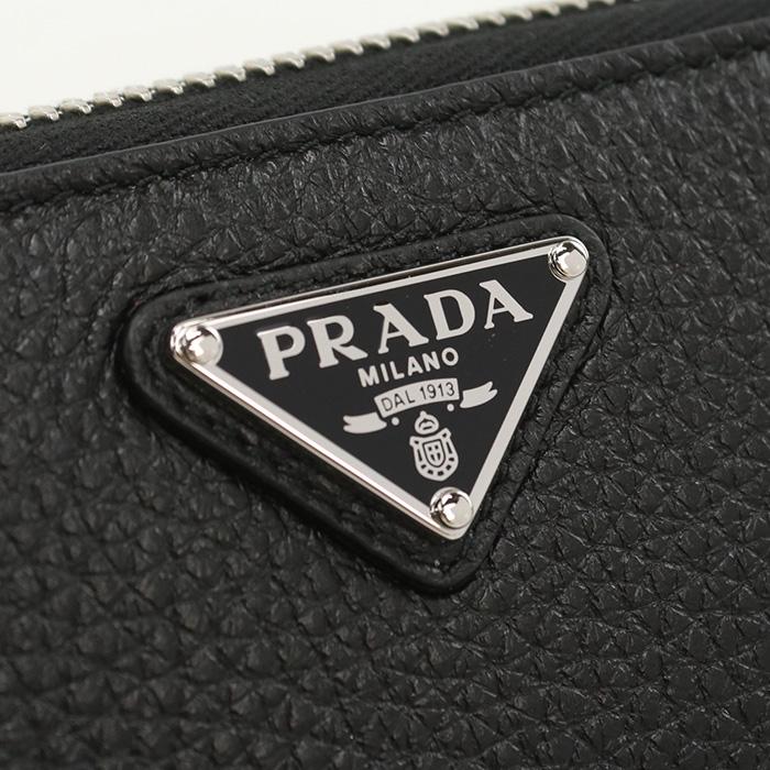 【新品】PRADA プラダ ラウンドファスナー 本革 レザー 長財布 コバルト PRADA プラダ ラウンドファスナー長財布 1ML506 QHH F0002
