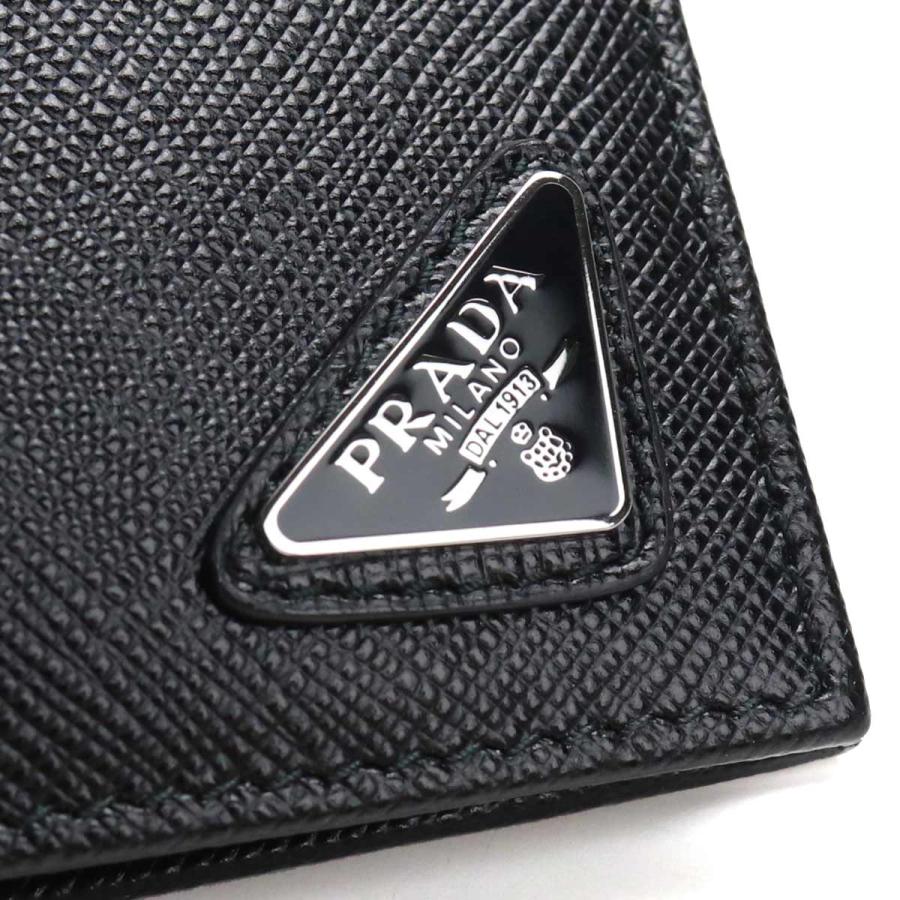 PRADA サフィアーノトライアングル 二折財布 2MO738 QHH F0002