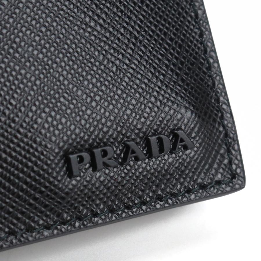 開店記念セール プラダ Prada 2つ折り財布 ブランド 財布 メンズ 2mo738 Zlp F0002 Nero ブラック Gsm 2 Whitesforracialequity Org