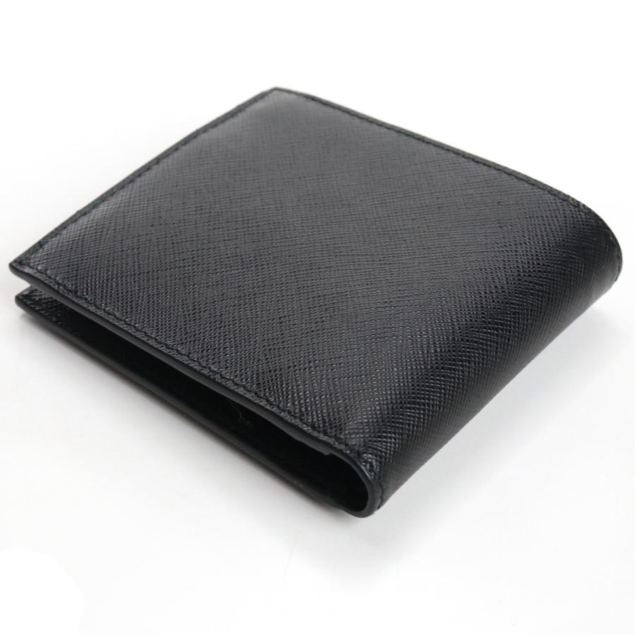 開店記念セール プラダ Prada 2つ折り財布 ブランド 財布 メンズ 2mo738 Zlp F0002 Nero ブラック Gsm 2 Whitesforracialequity Org