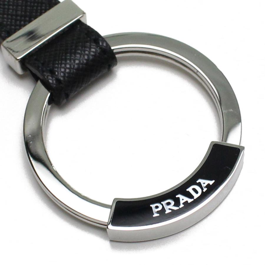 PRADA（プラダ） キーリング 2PP042 053 F0002 メンズ ブラック爆買