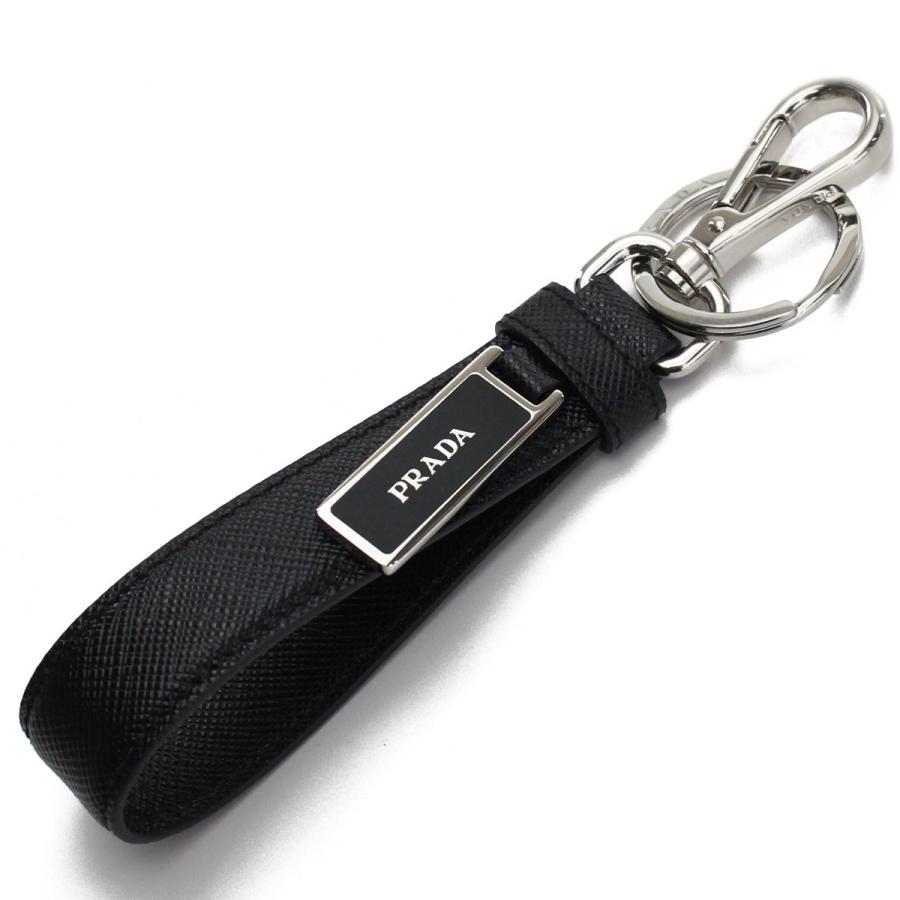 PRADA プラダ サフィアーノ キーリング 2PP709 053 F0002 NERO 