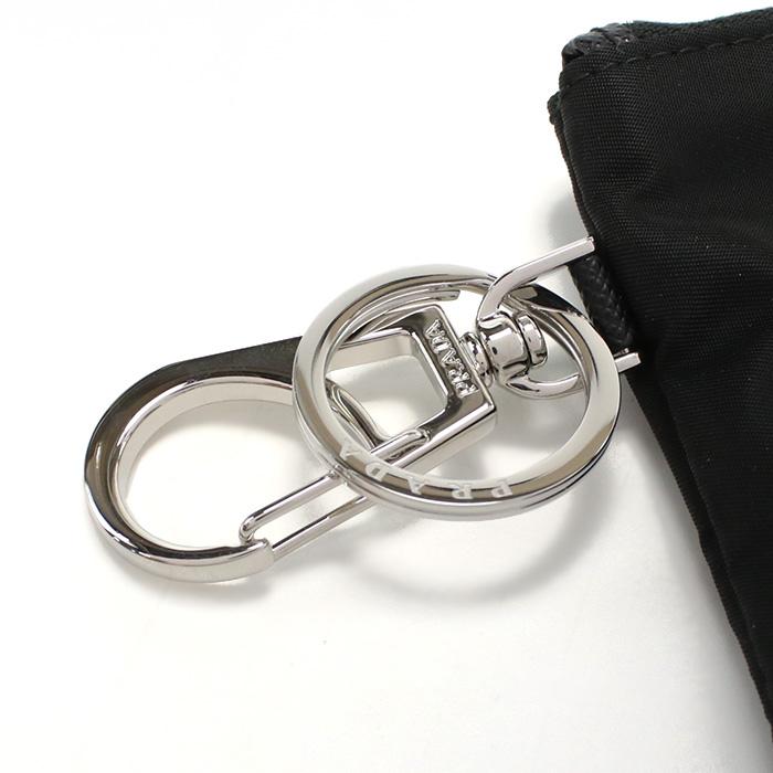 プラダ ケース　小銭入れ NERO　ブラック　黒　極美品】 PRADA - プラダ コインケース 小銭入れ NERO ブラック 黒 極美品